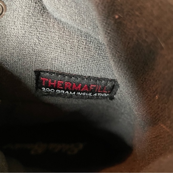 Eddie Bauer Waterproof Laurel Lace Boots Size 9 Dark Smoke Black Grey Snow Moon - Picture 9 of 9